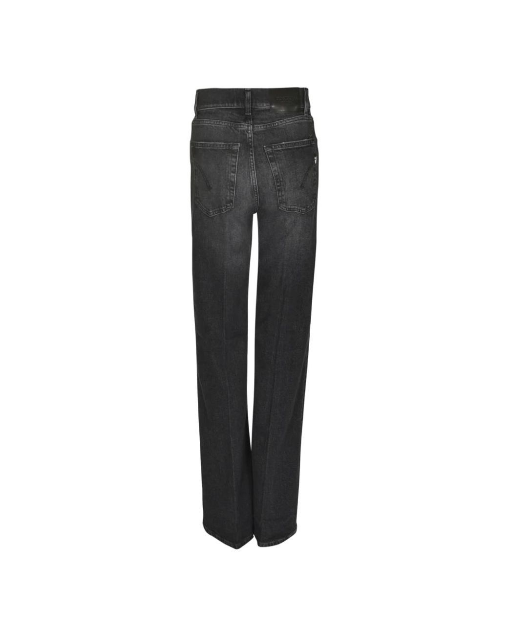 Dondup Gray Straight Fit Jeans