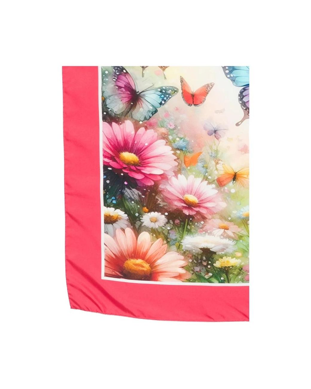 D'Aniello Pink Silky Scarves