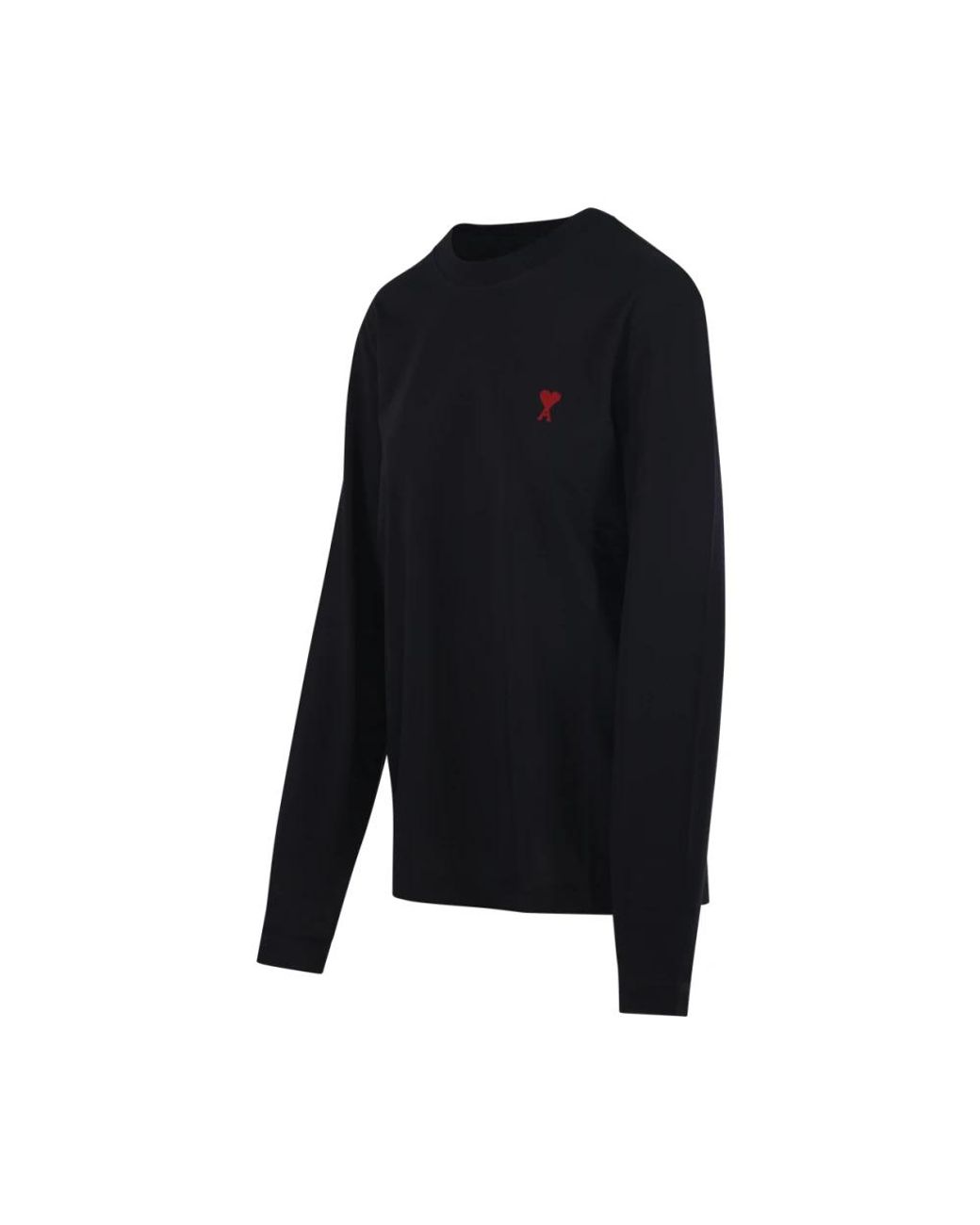 AMI Black Long Sleeve Tops