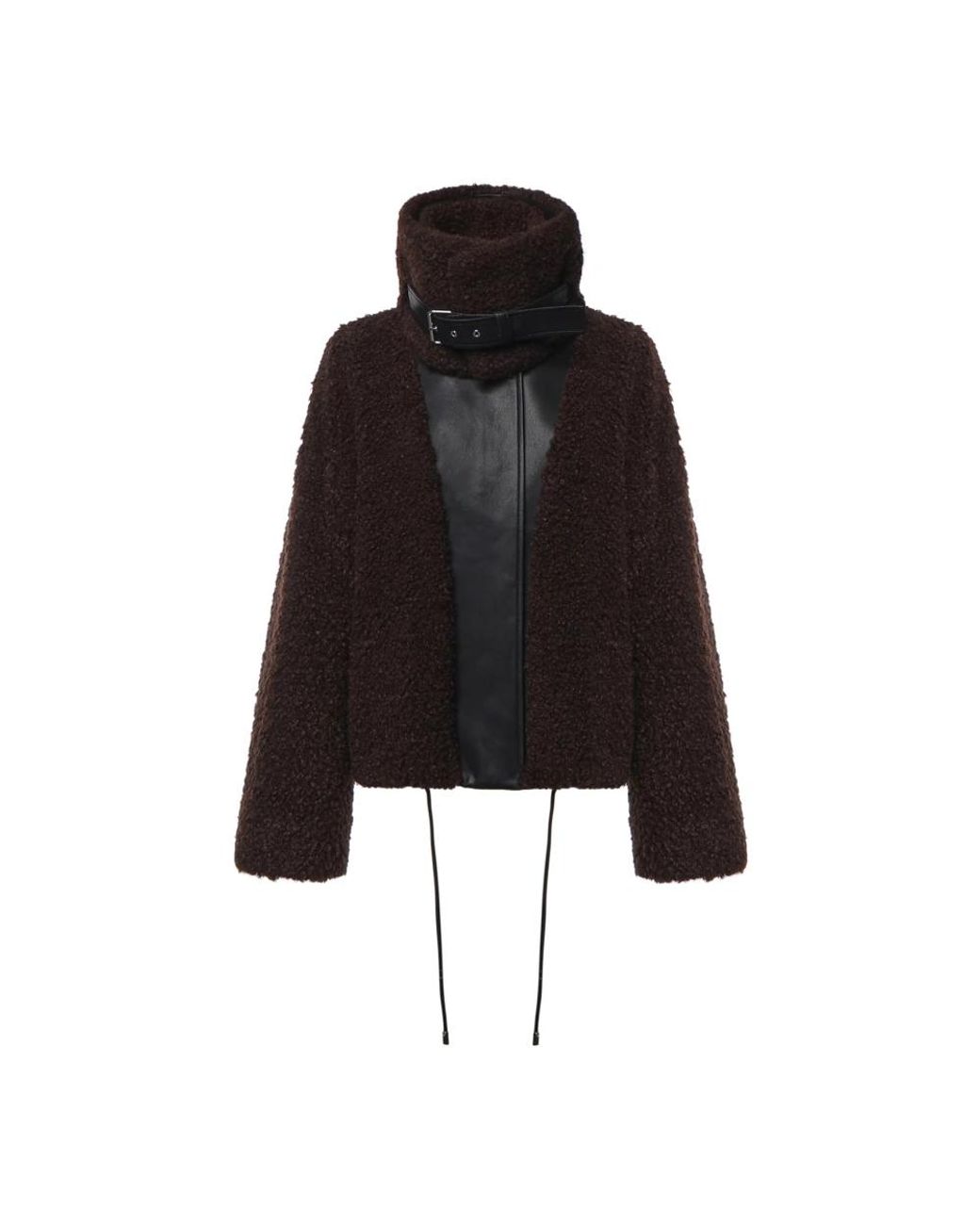 Sportmax Black Faux Fur & Shearling Jackets