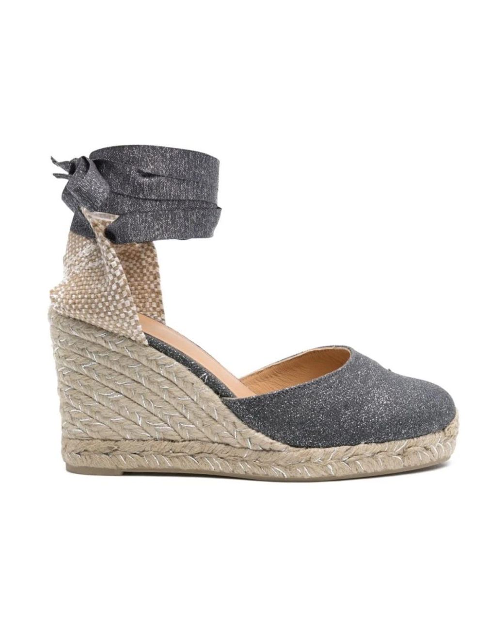 Castaner Gray Wedges