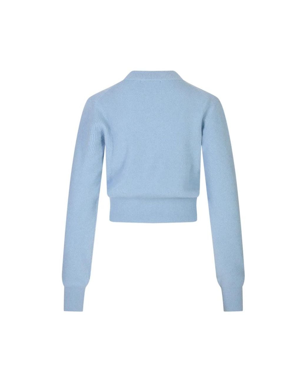 Malo Blue Round-Neck Knitwear