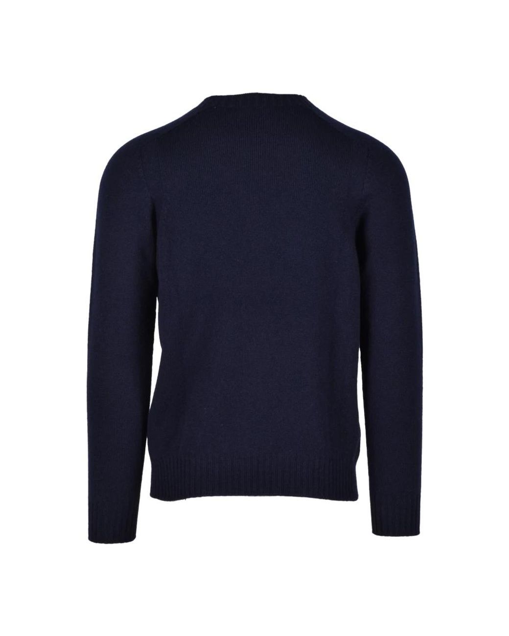 Gran Sasso Blue Round-Neck Knitwear for men