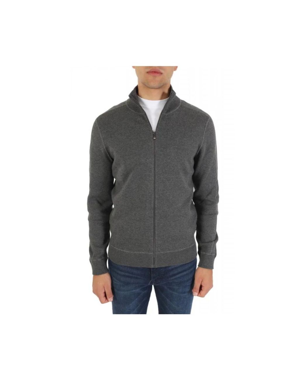 Boss Gray Cardigans for men