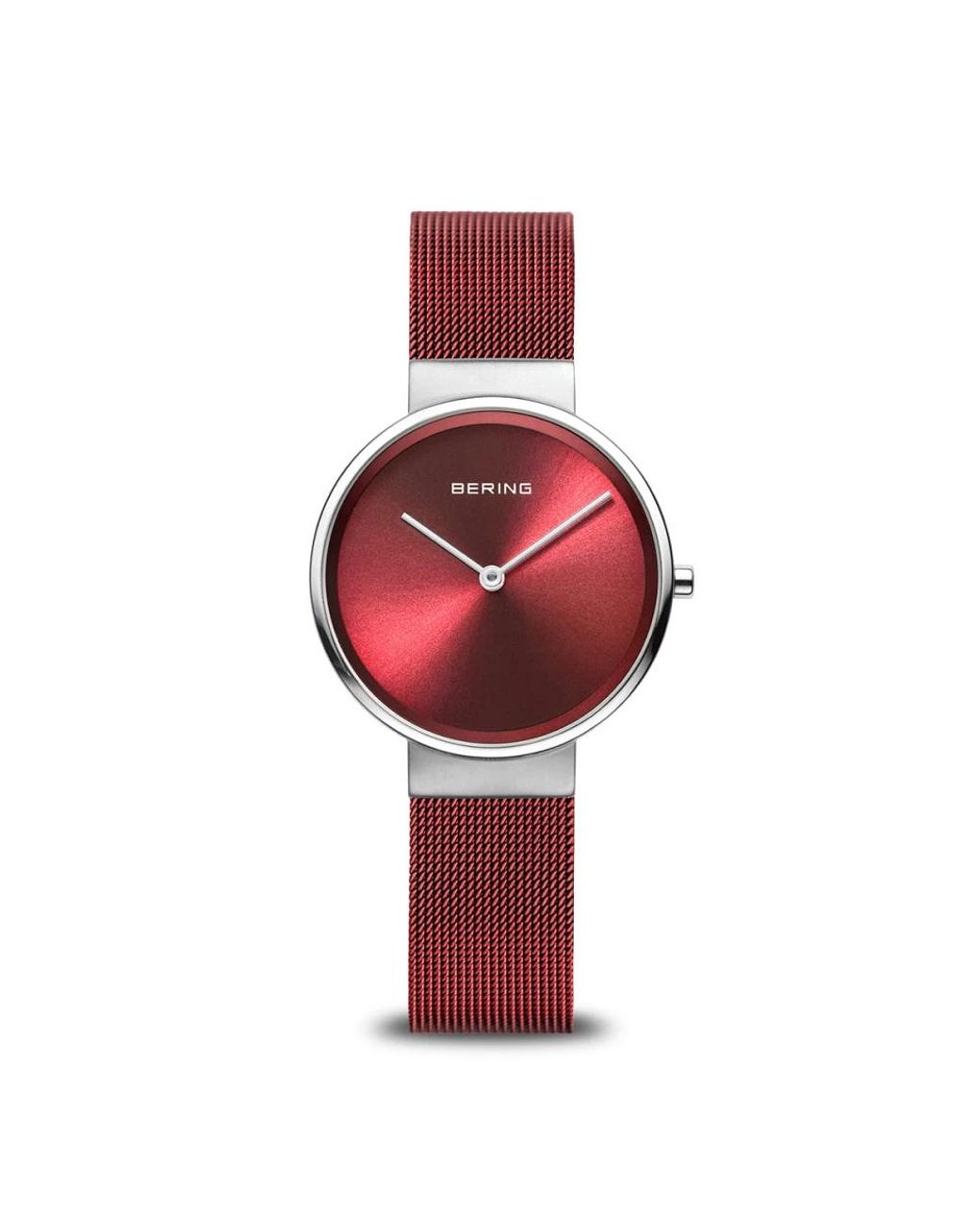 Bering Accessoires ,Rood Armbandhorloge Classic 14531-303 in het Red