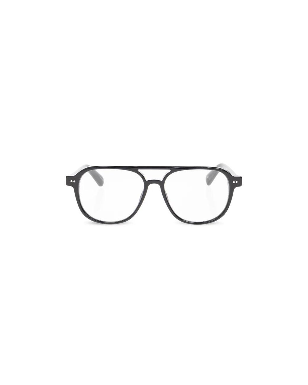 Glasses Jacquemus de color Black