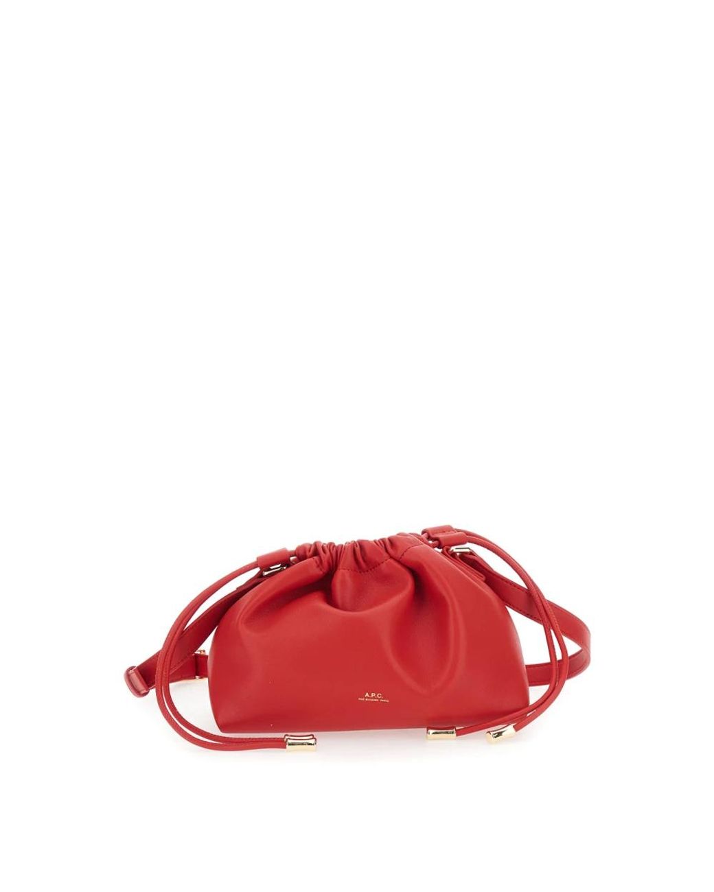 A.P.C. Red Ninon Mini Bag