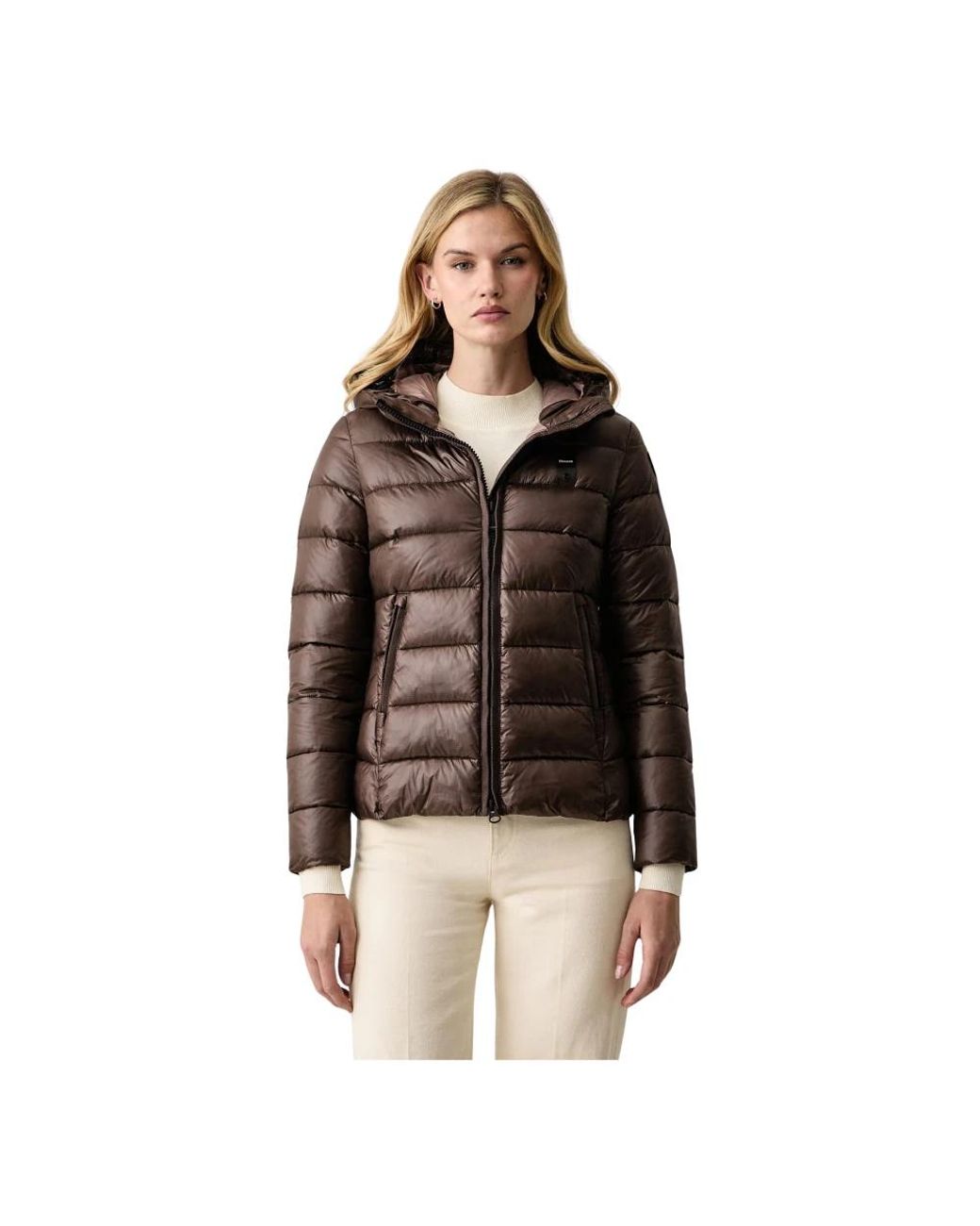 Blauer Black Caroll Jacke