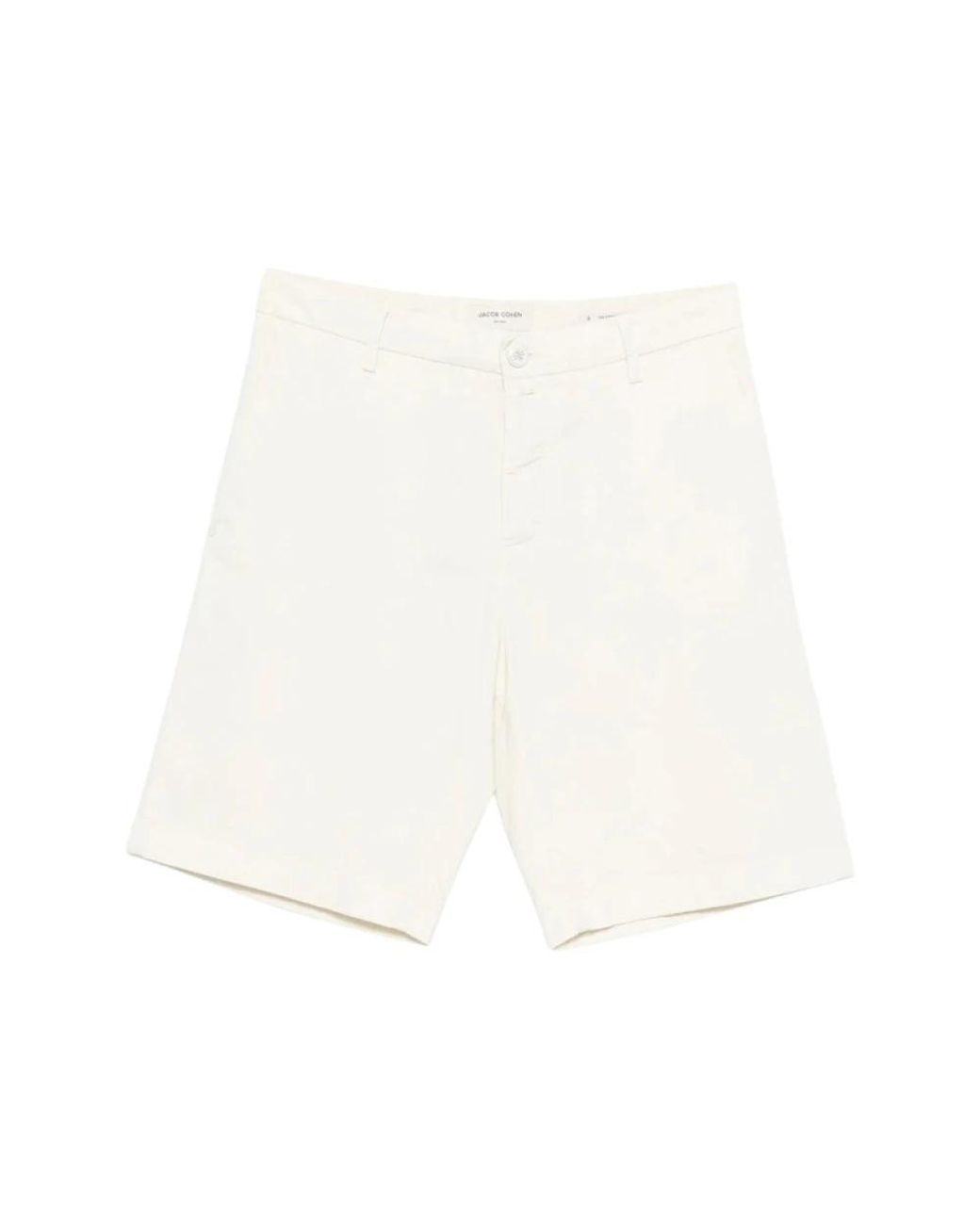Jacob Cohen White Casual Shorts for men