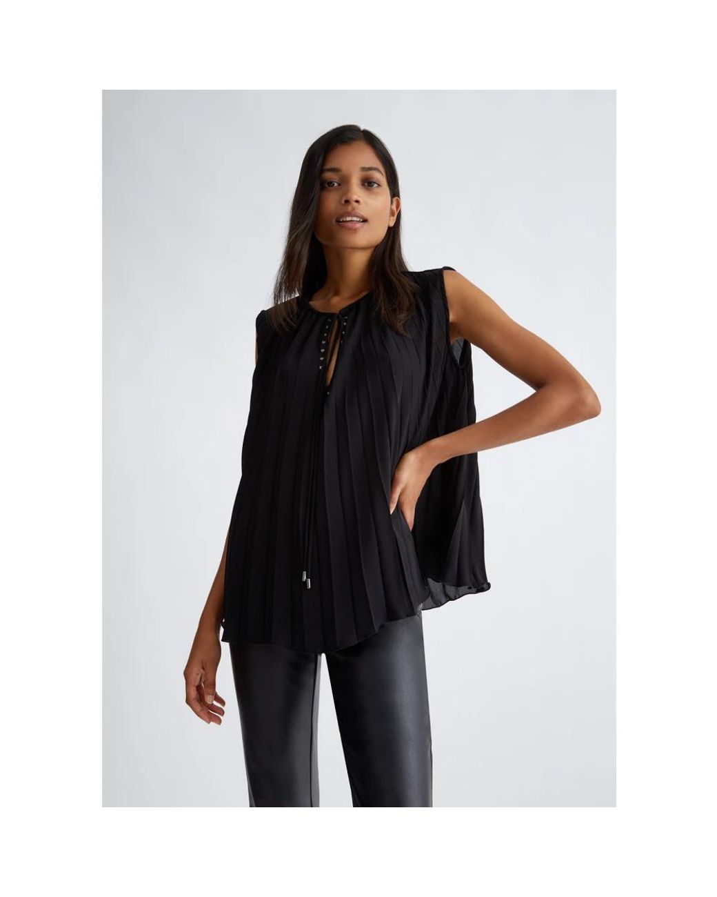 Liu Jo Black Sleeveless Tops
