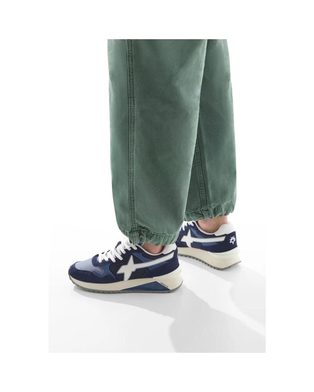 W6yz Blue Sneakers for men