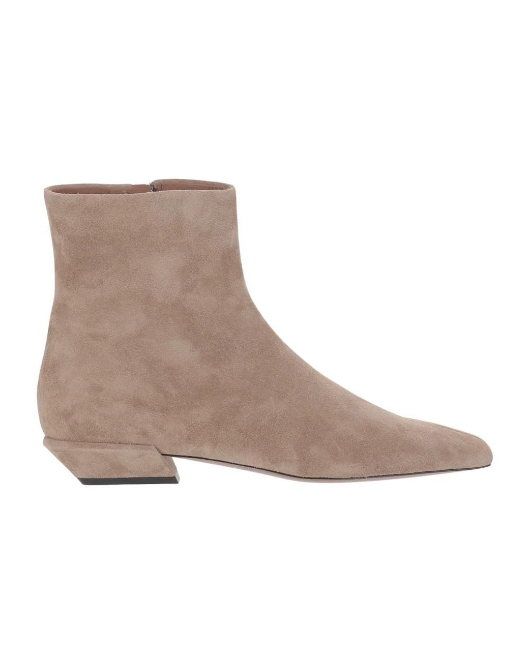 Paris Texas Brown Ankle Boots