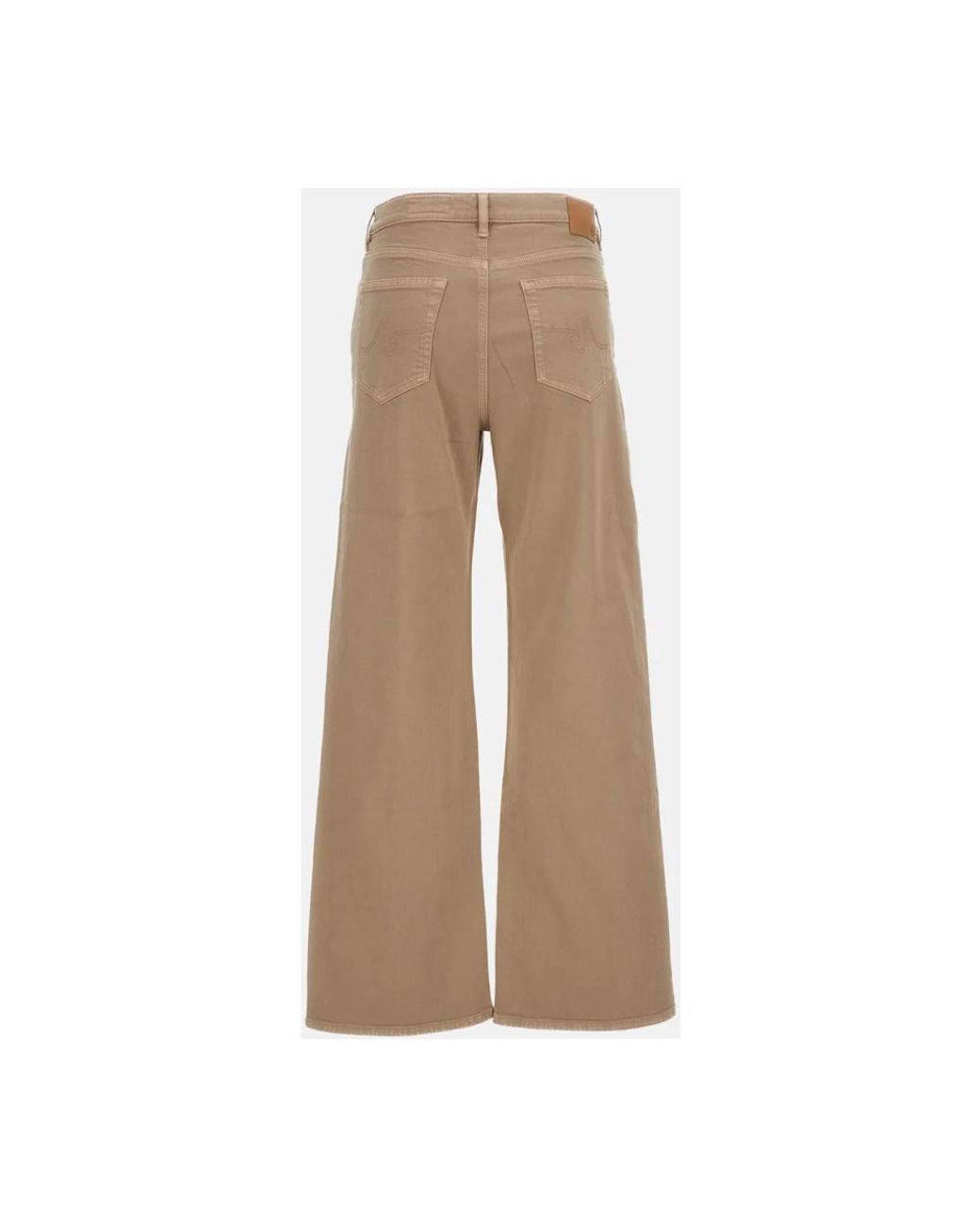 AG Jeans Natural Wide Jeans