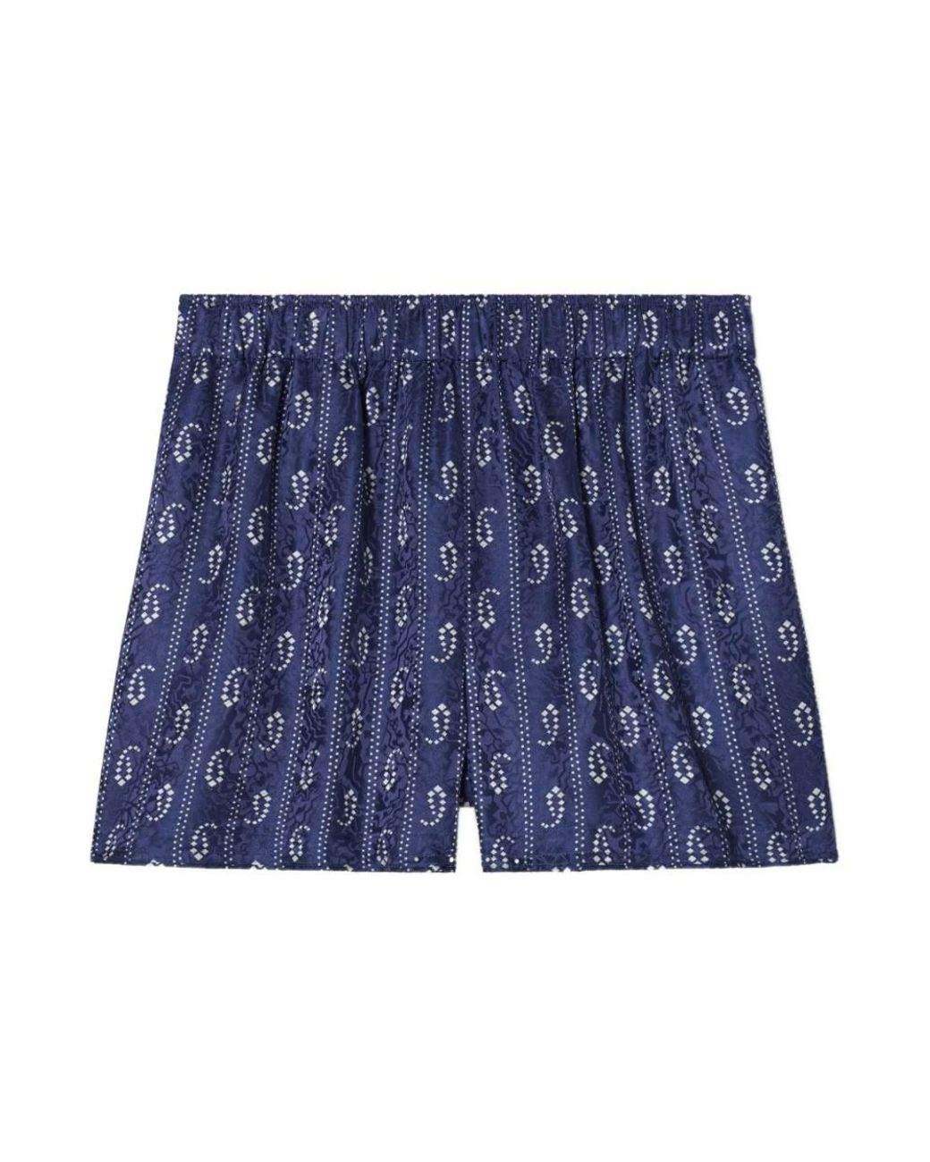 Tory Burch Blue Short Shorts