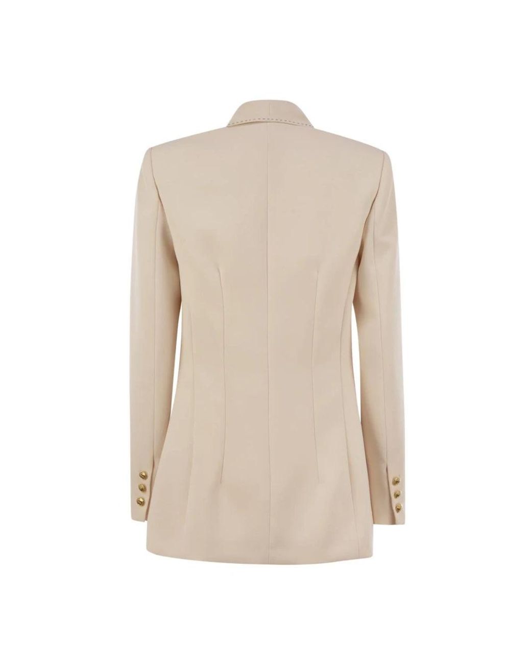 Elisabetta Franchi Natural Blazers