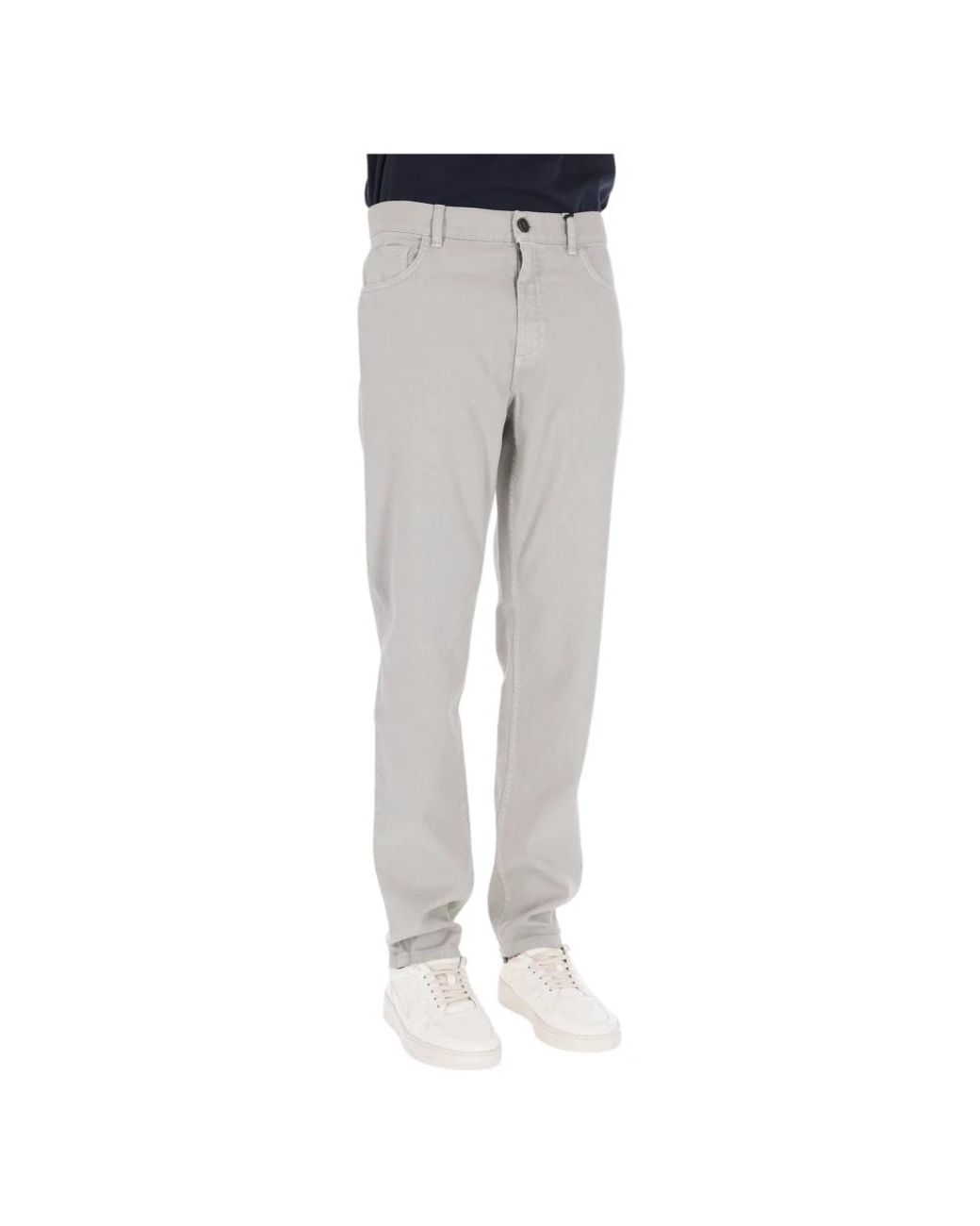 Zegna Gray Slim-Fit Jeans for men