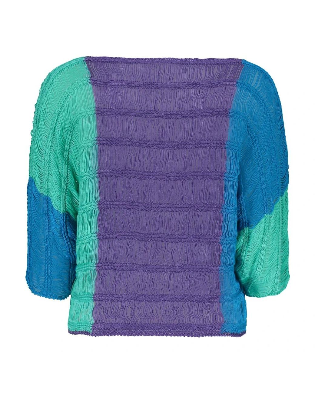 Alberta Ferretti Blue Blouses