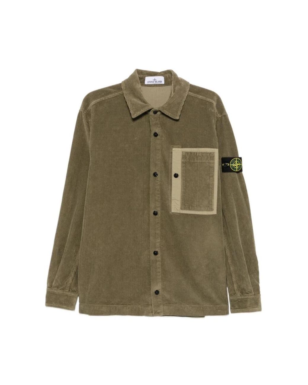 Stone Island Green Light Jackets for men
