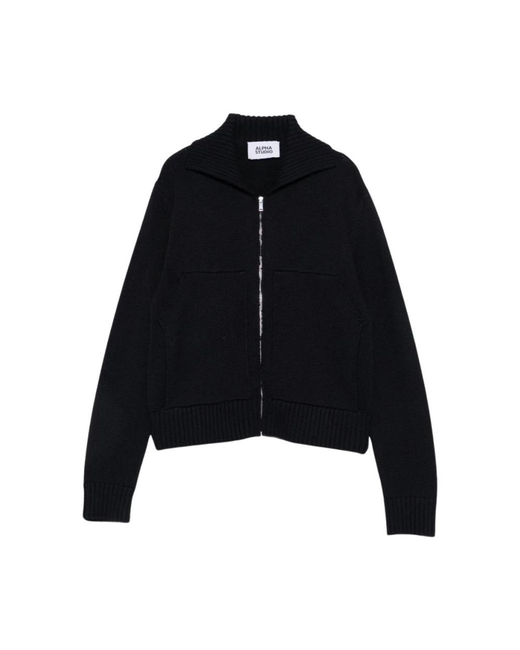 Cardigans Alpha Studio en coloris Black