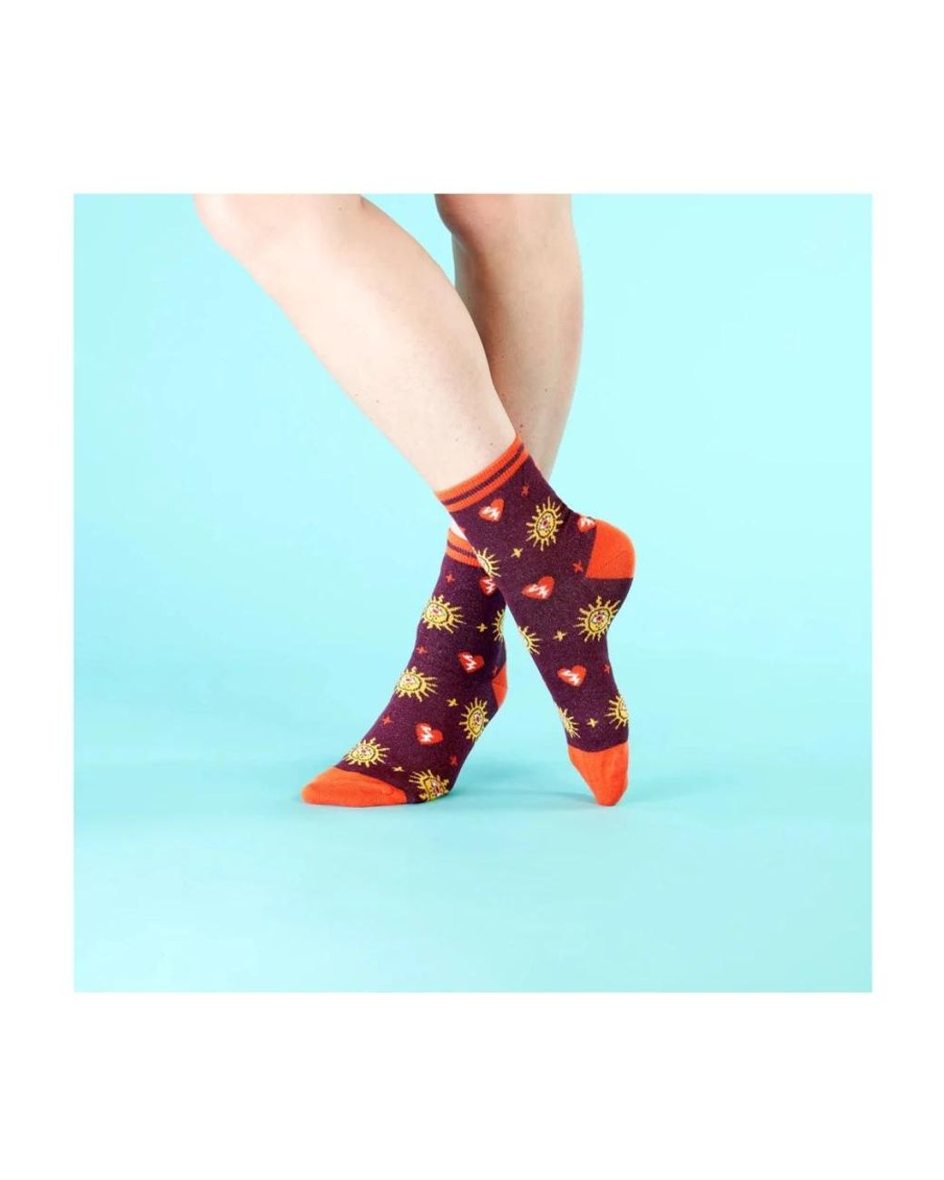 Socks Cabaïa de color Red