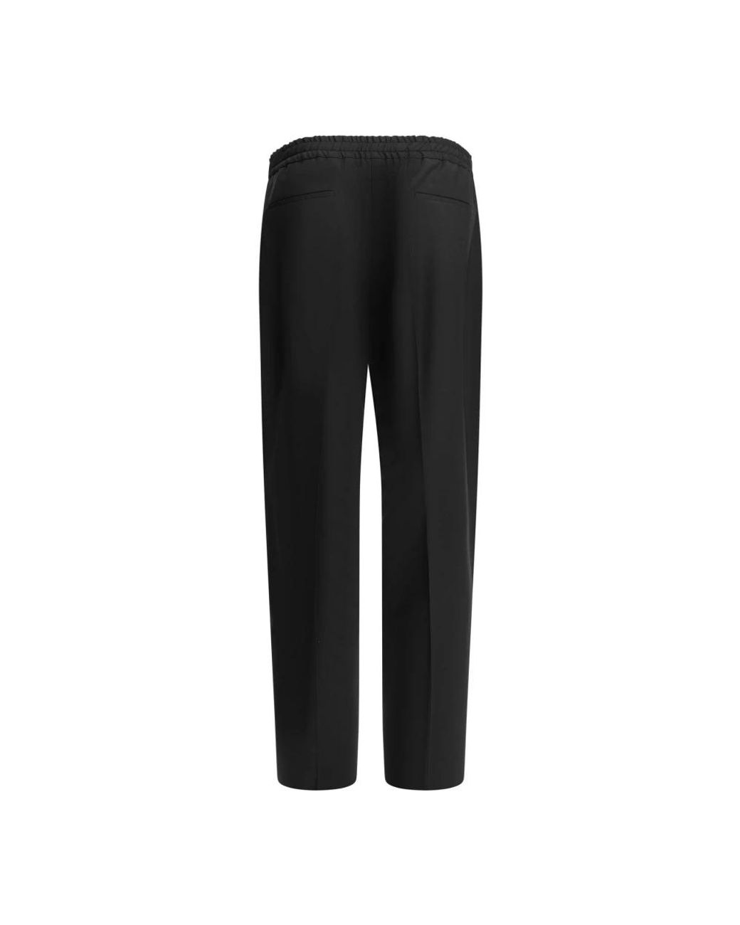 Valentino Black Wide Trousers for men