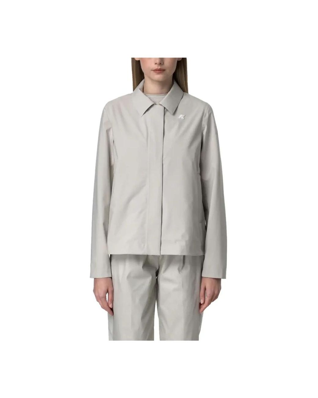 K-Way Gray Light Jackets