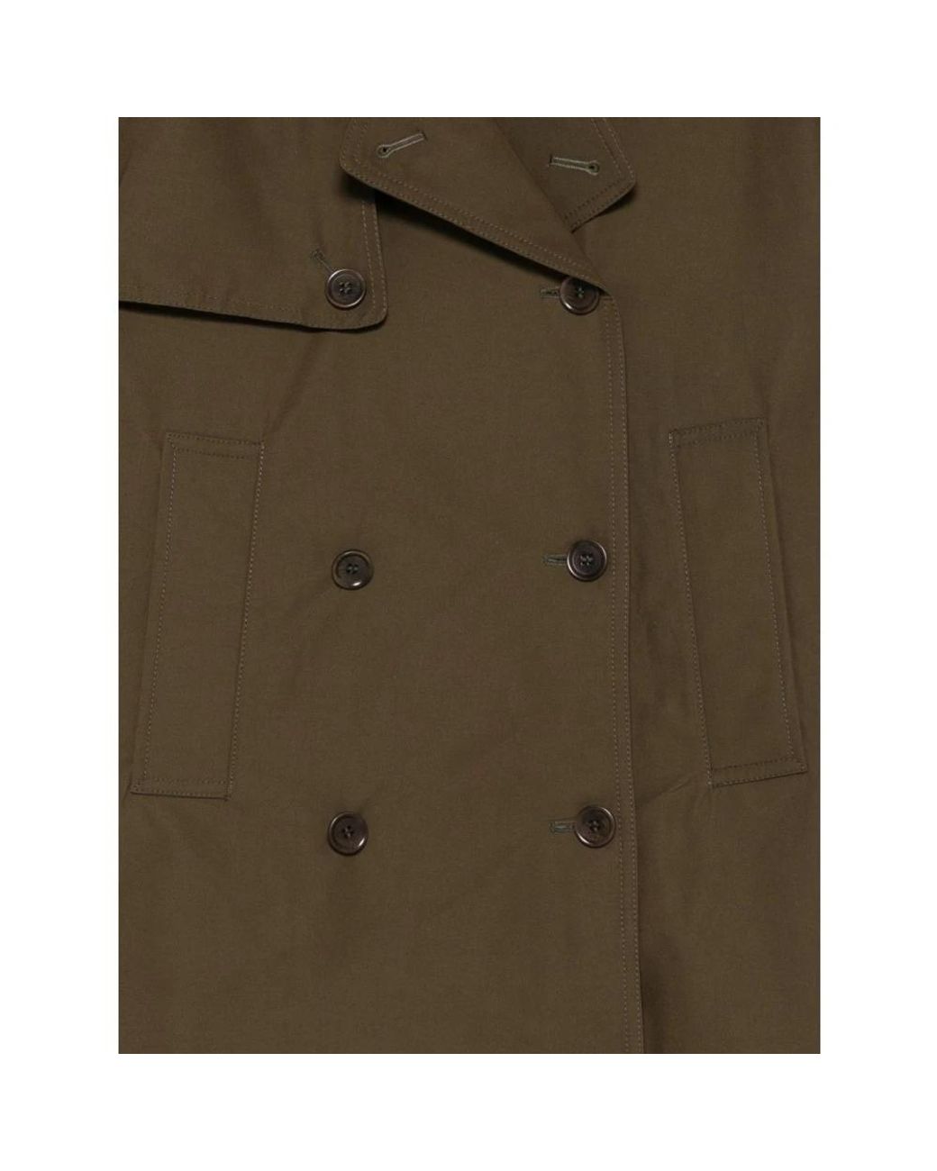 Trench Coats Aspesi de color Green