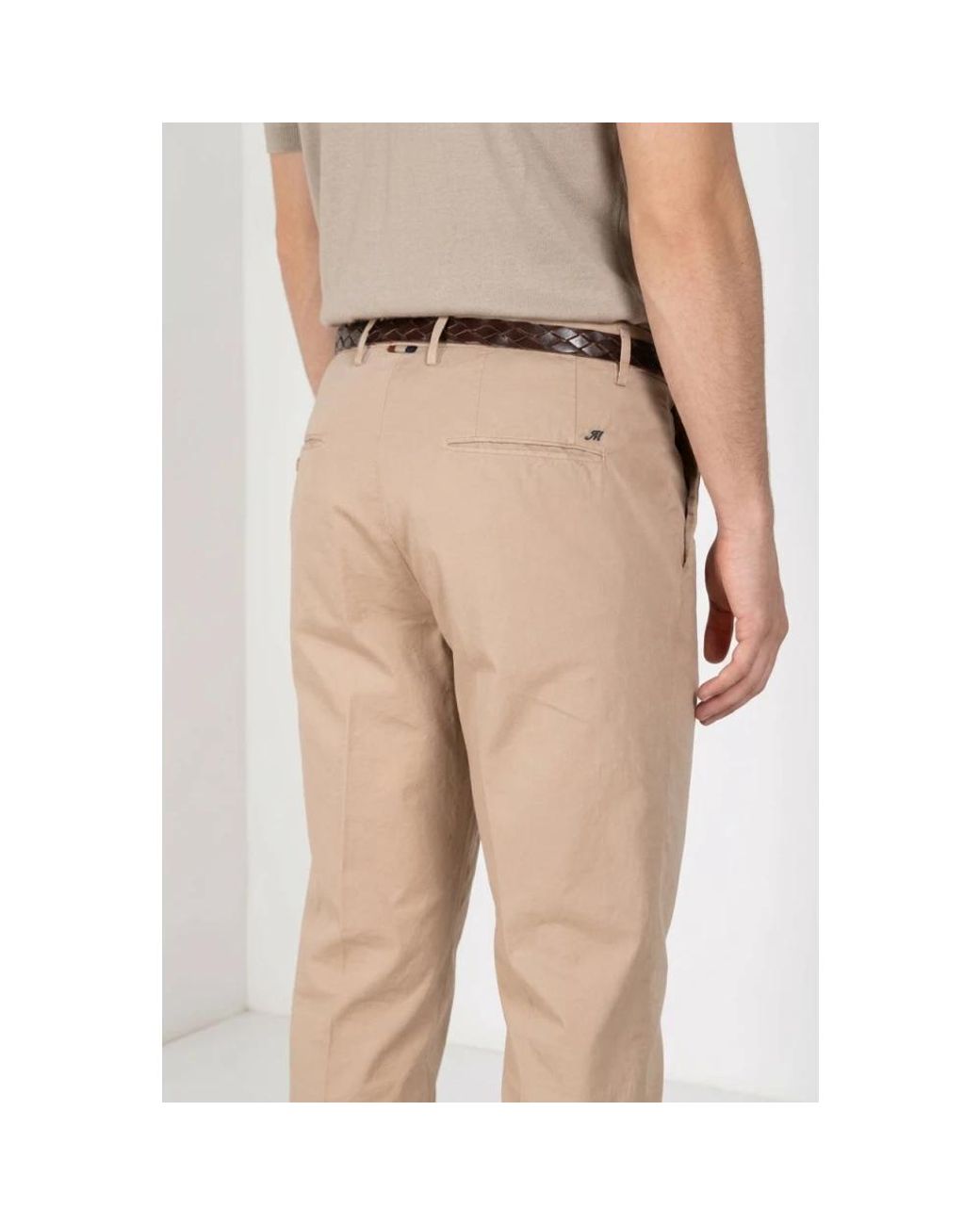 Mason's Natural Chinos for men
