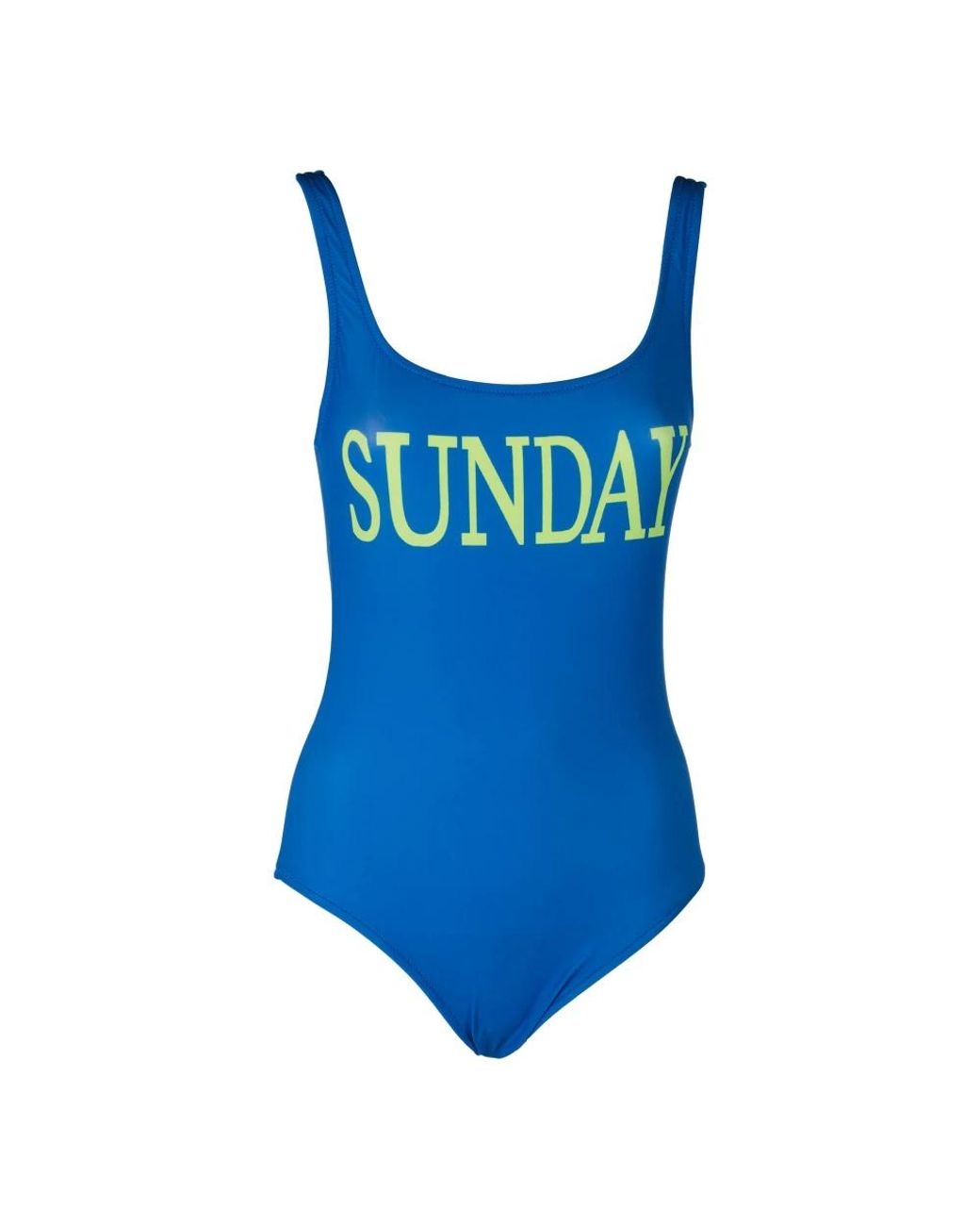 Alberta Ferretti Blue Swimsuits