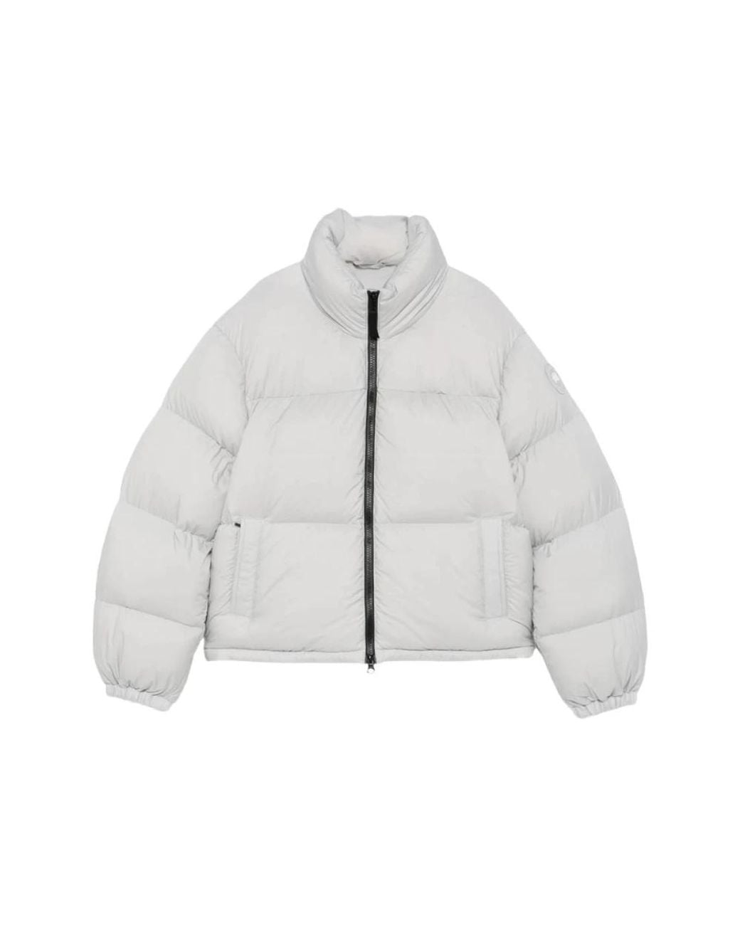 Canada Goose Jassen ,Wit ,Polyester Fallon Puffer Jacket in het Gray