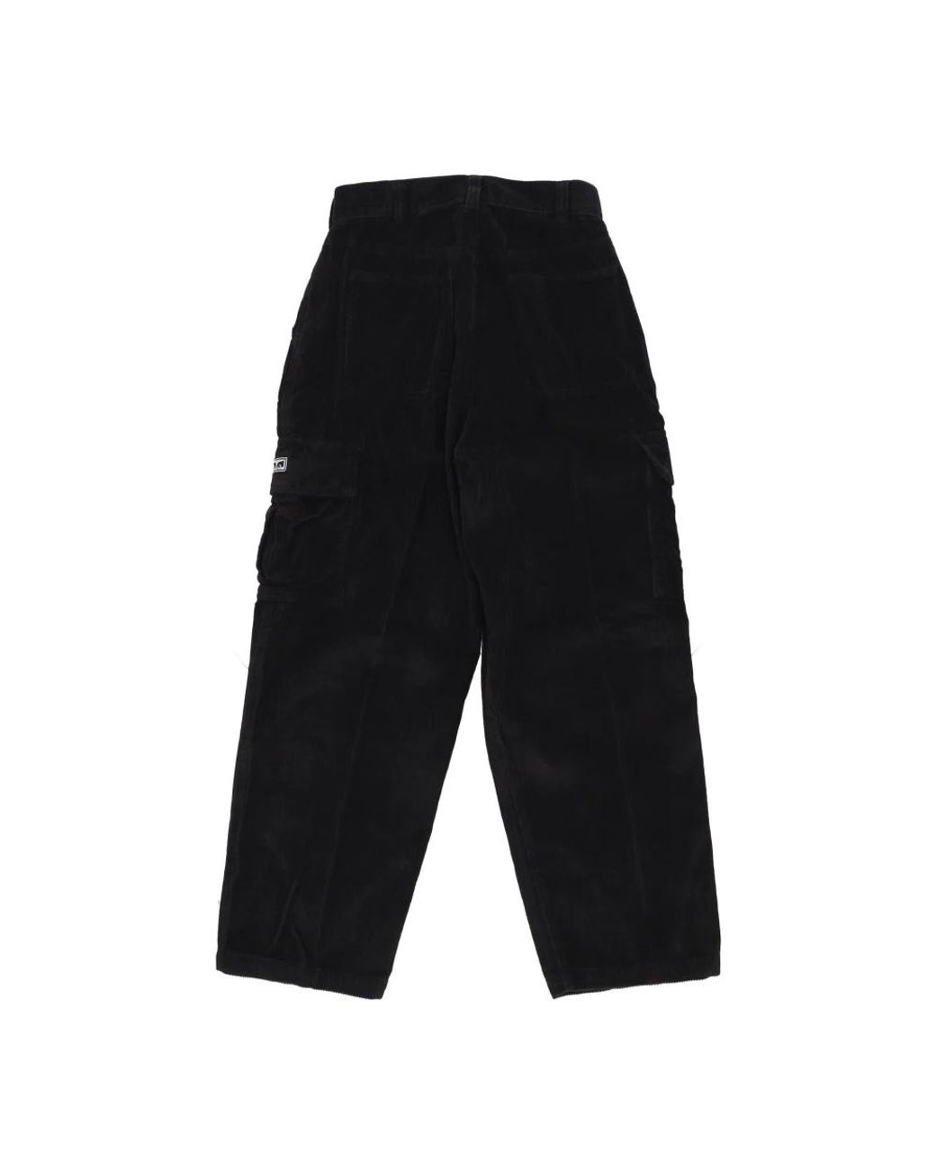 Obey Black Straight Trousers for men