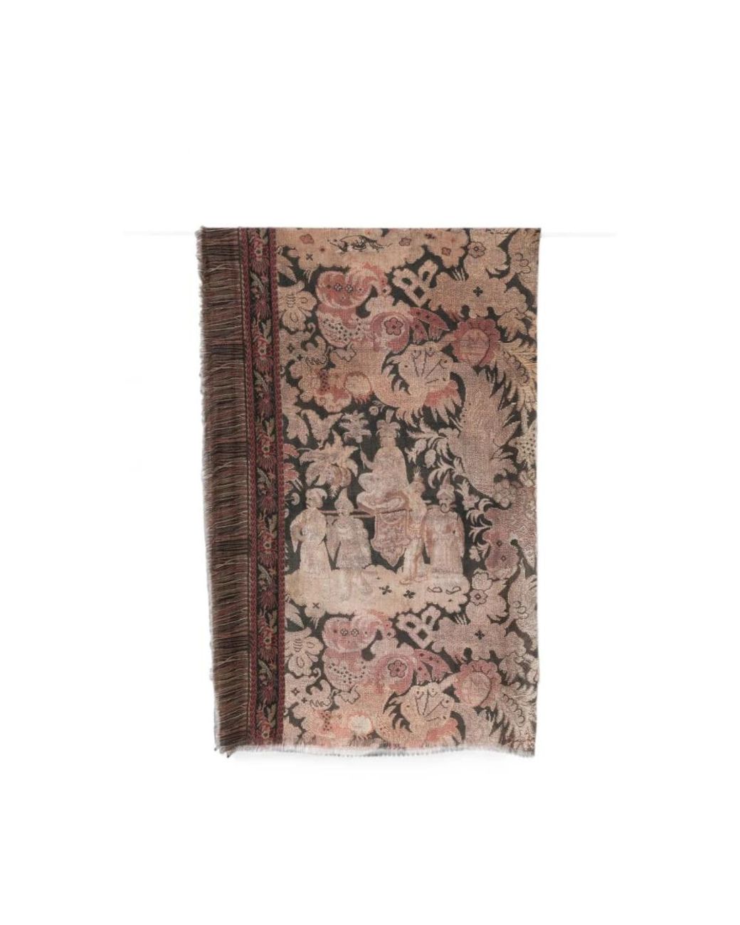 Pierre Louis Mascia Brown Winter Scarves