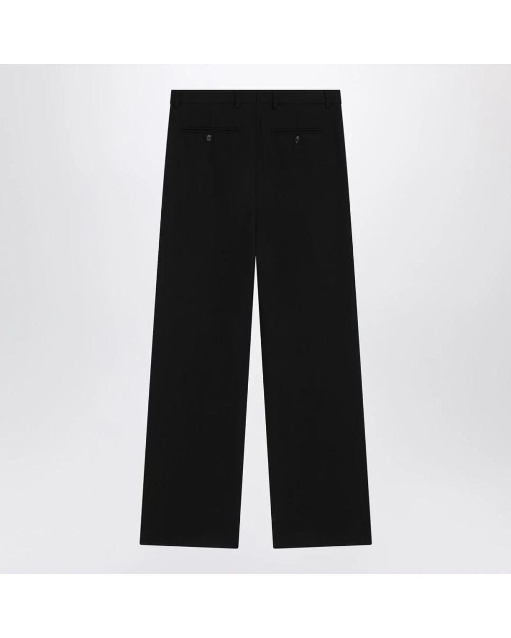 Dries Van Noten Black Suit Trousers for men