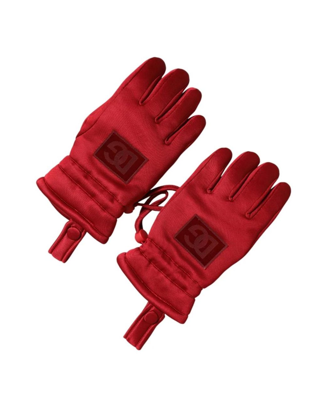 Dolce & Gabbana Accessoires ,Rood ,Motorcycle Biker Wanten in het Red