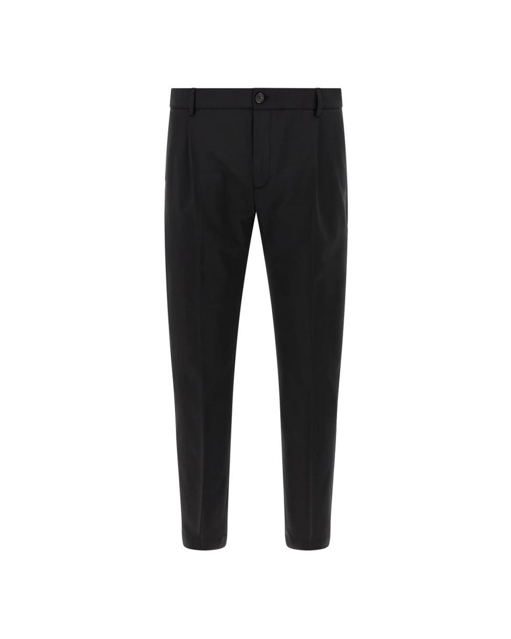 Department 5 Black Slim-Fit Trousers for men