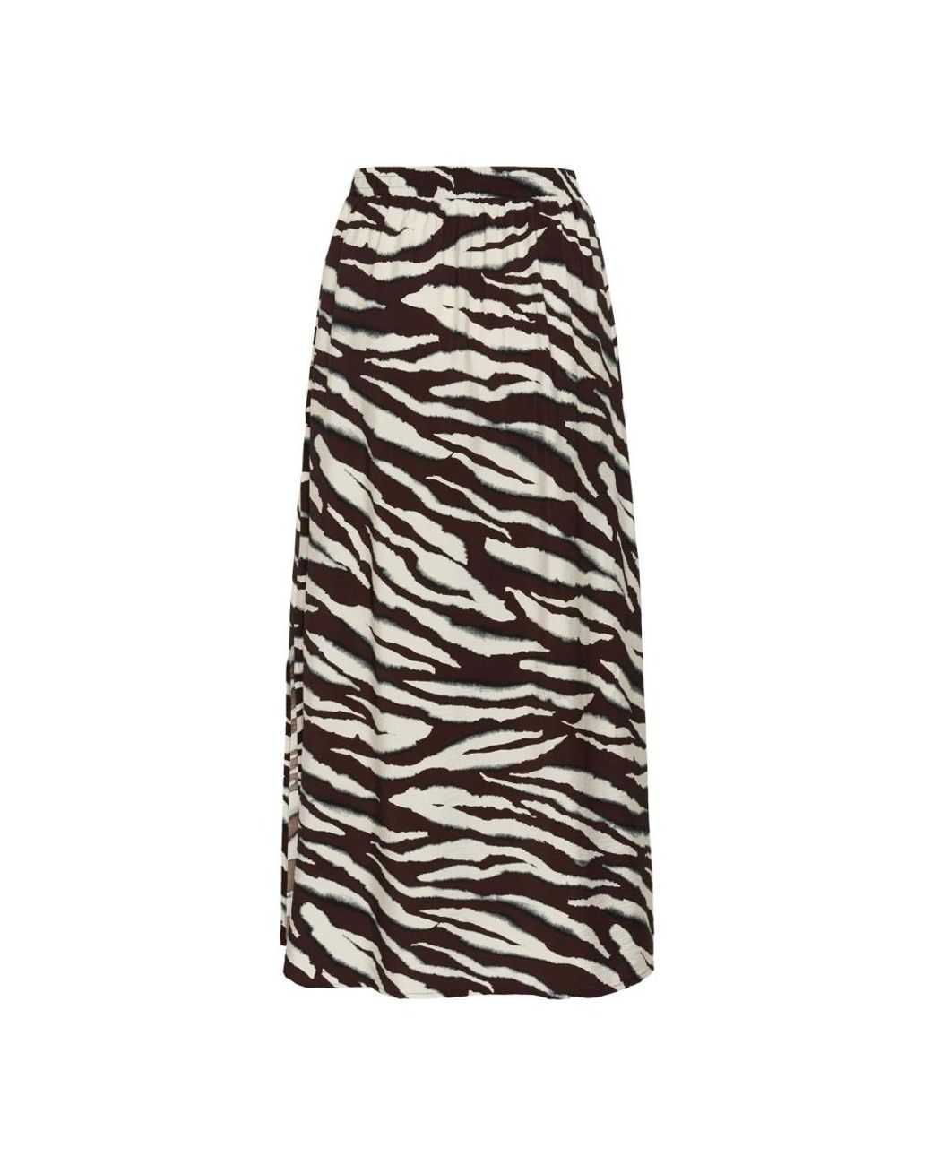 Maxi Skirts Kaffe en coloris Black