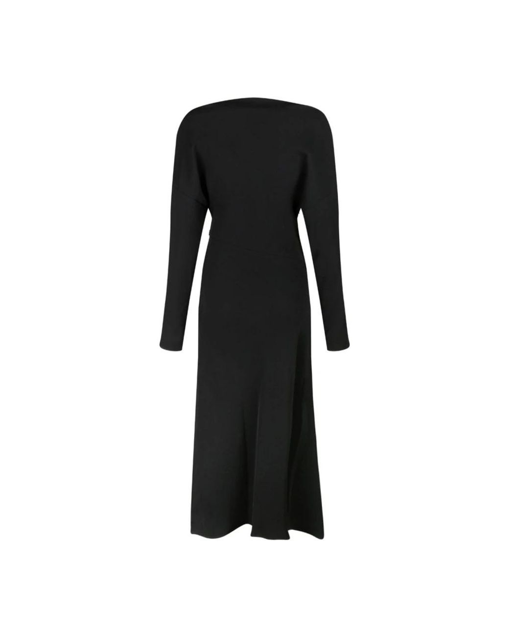 P.A.R.O.S.H. Black Midi Dresses
