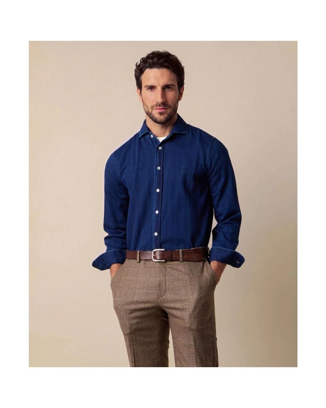 Brooks Brothers Blue Denim Shirts for men