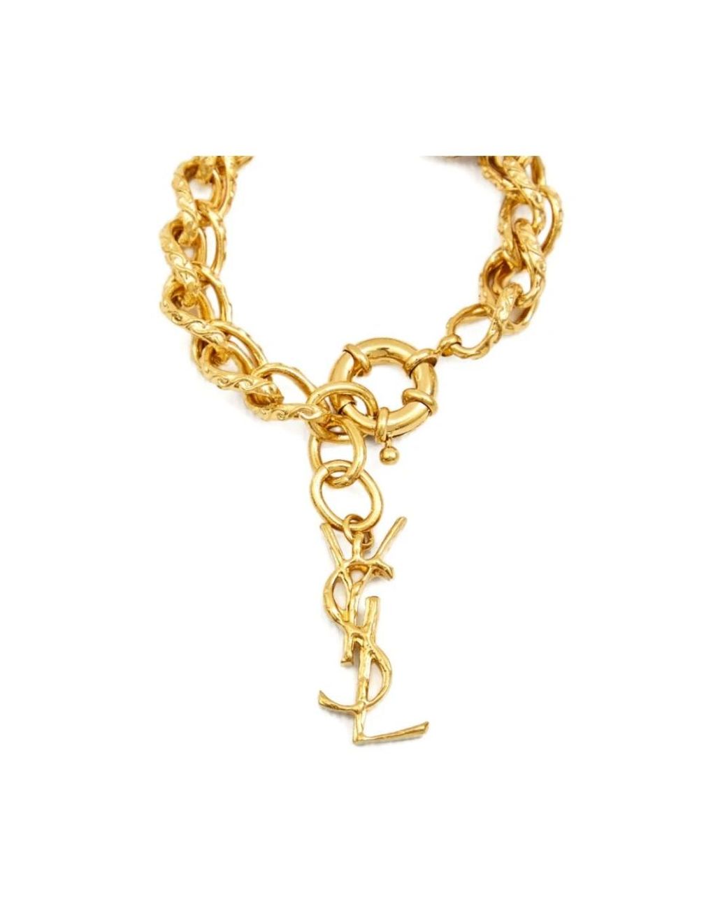 Saint Laurent Metallic Bracelets