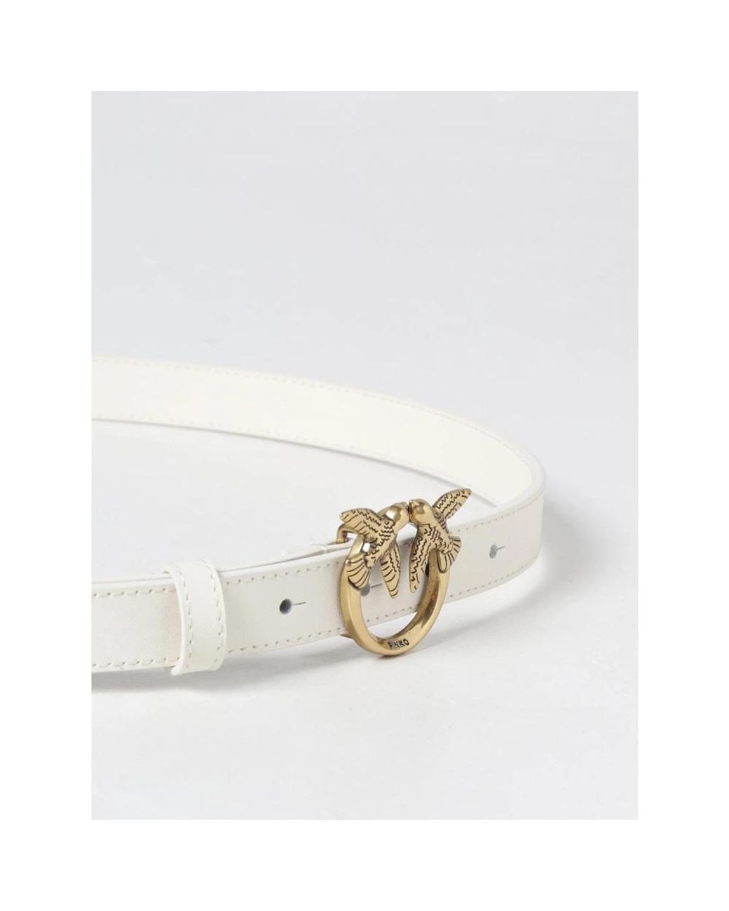 Pinko White Belts