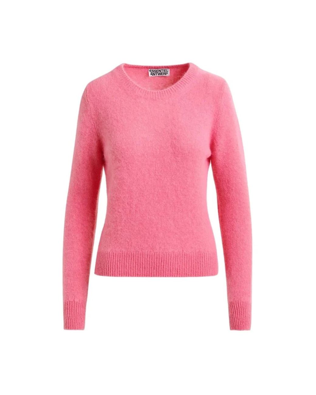 Essentiel Antwerp Pink Round-Neck Knitwear