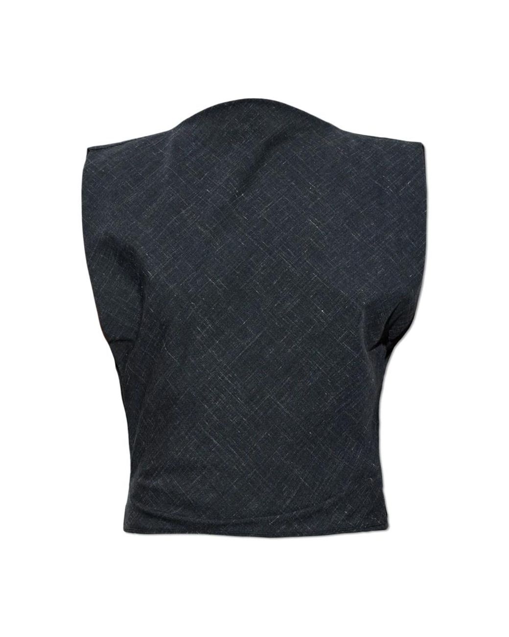 Christopher Esber Banyan Bias Top in het Blue