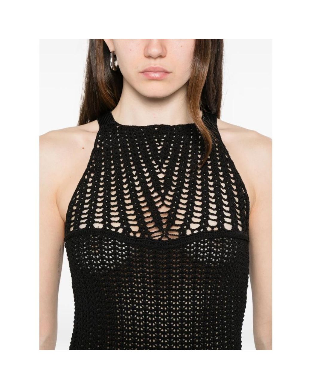 IRO Black Sleeveless Tops