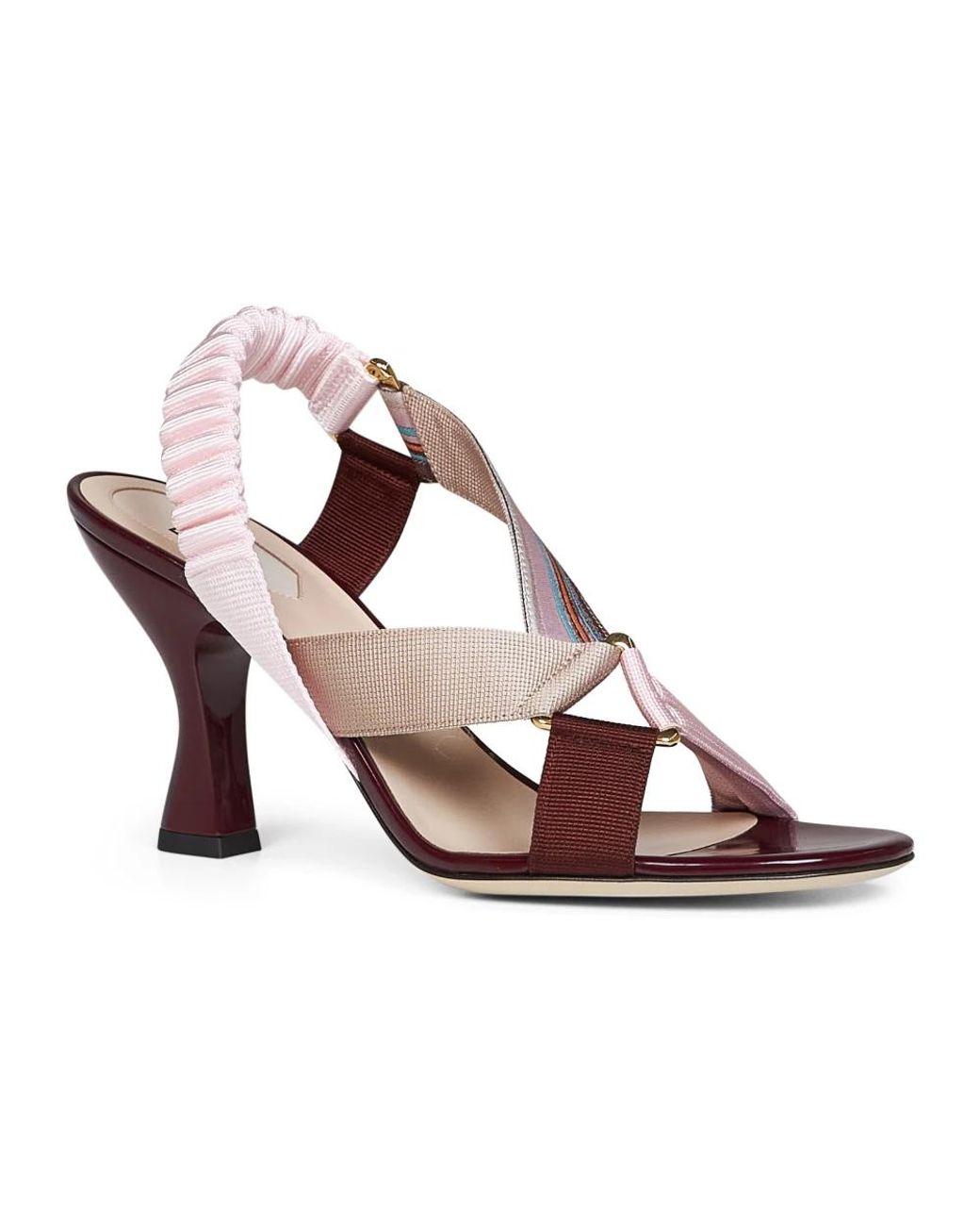 Fendi Pink High Heel Sandals