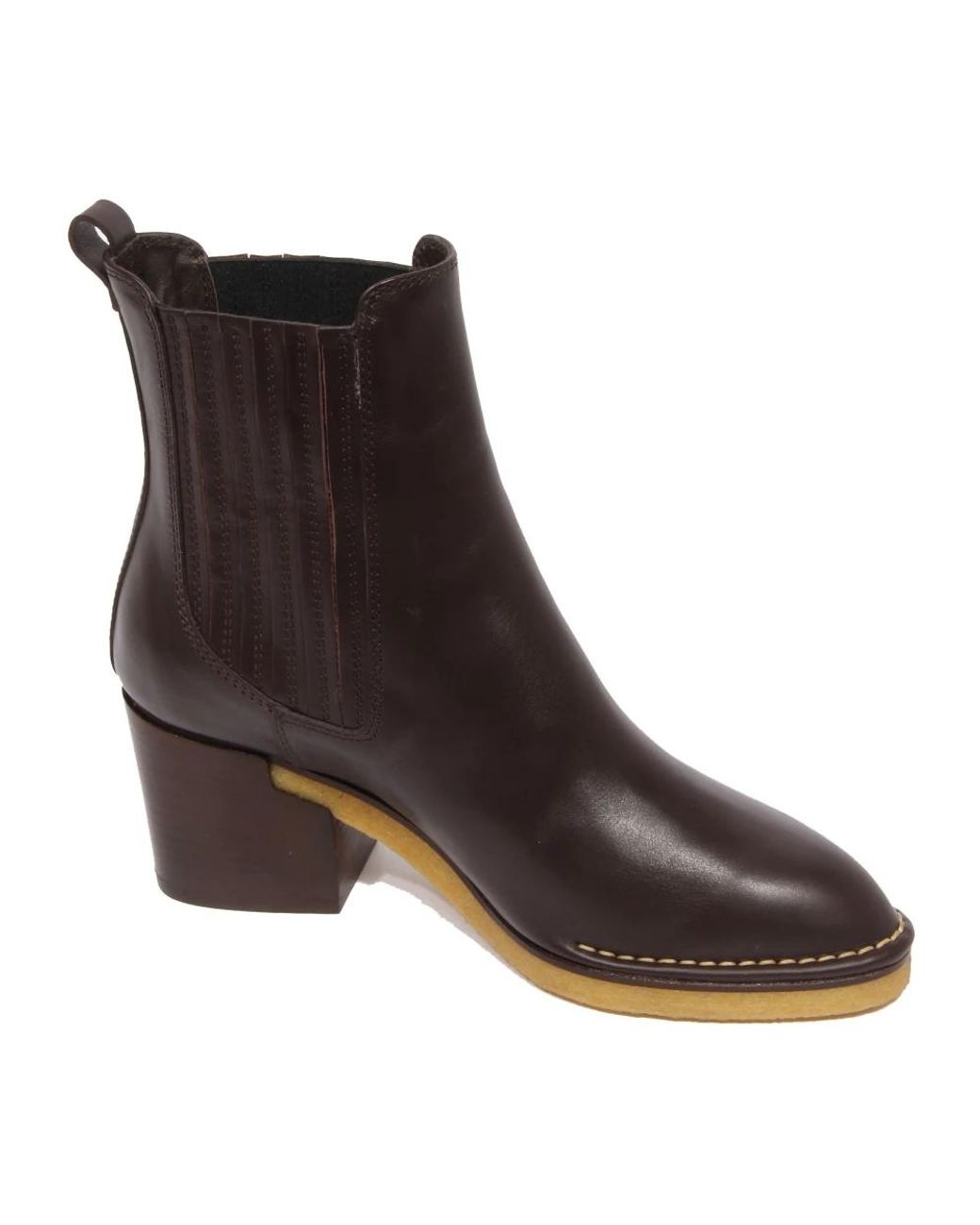 Tod's Brown Heeled Boots