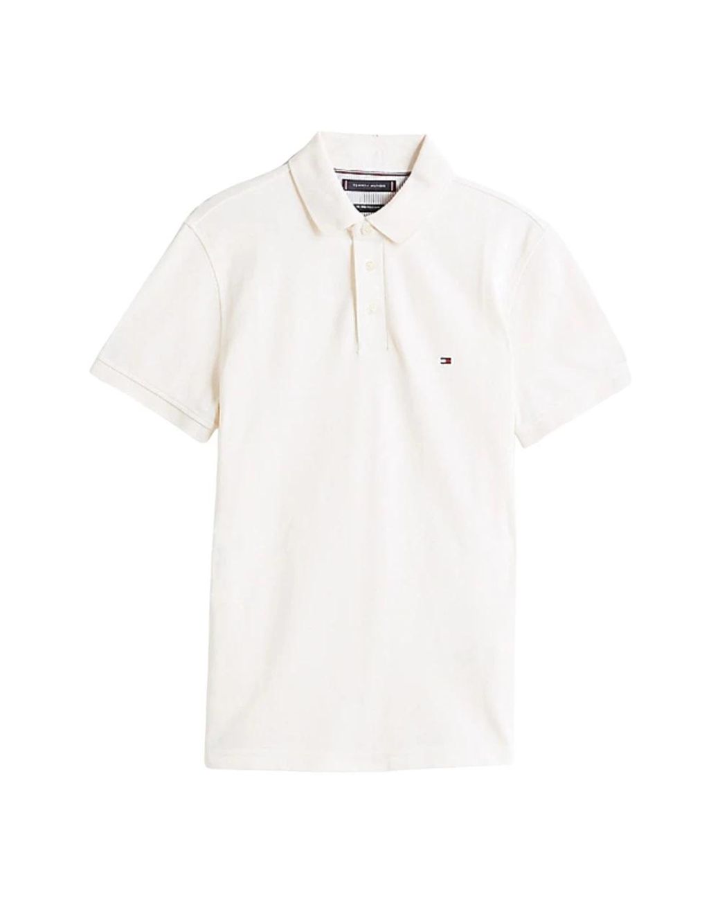 Tommy Hilfiger White Polo Shirts for men