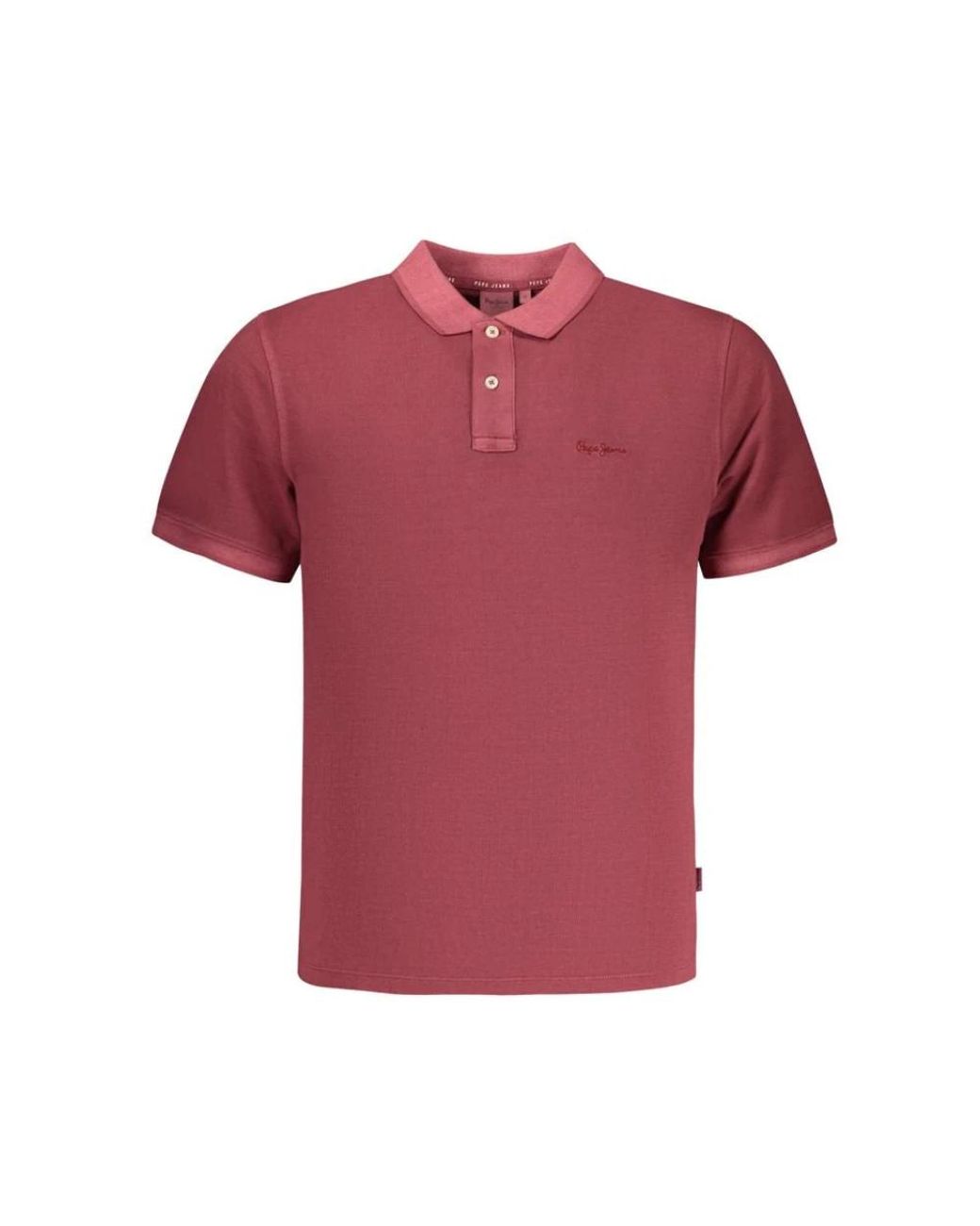Pepe Jeans Red Polo Shirts for men
