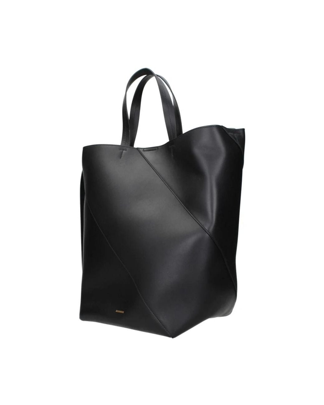 Jil Sander Black Shopping Bags