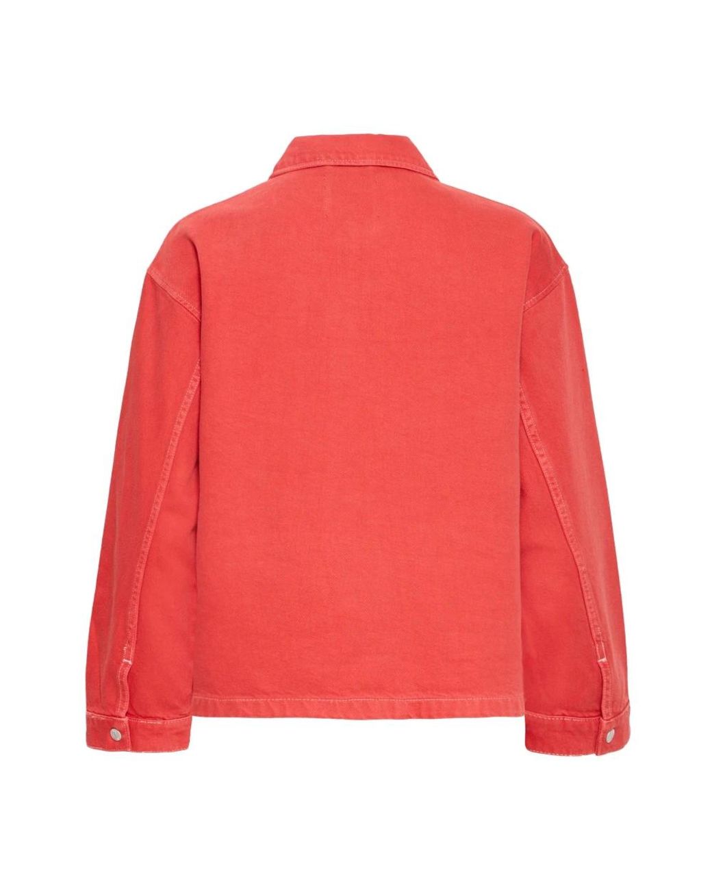 Denim Jackets Ichi de color Red