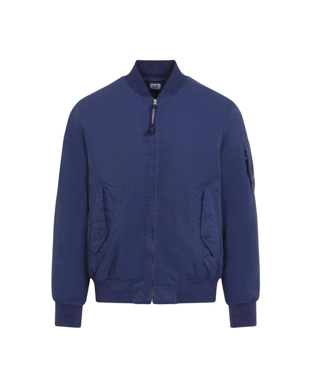 C P Company Blue Bomber Jackets for men